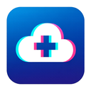 icon_health_cloud_digital_glitch icon preview
