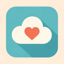 icon_health_cloud_flat_pastel icon preview