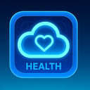 icon_health_cloud_futuristic icon preview