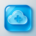 icon_health_cloud_glassy icon preview