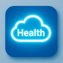 icon_health_cloud_glow_effect icon preview