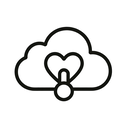 icon_health_cloud_line_art icon preview