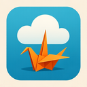 icon_health_cloud_origami icon preview