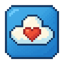 icon_health_cloud_pixel_art icon preview