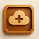 icon_health_cloud_wooden icon preview