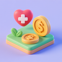 icon_health_coin_3d_isometric icon preview