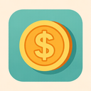 icon_health_coin_flat_pastel icon preview