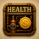 icon_health_coin_steampunk icon preview
