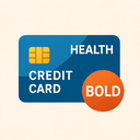 icon_health_credit_card_bold icon preview