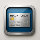 icon_health_credit_card_metallic icon preview