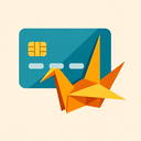 icon_health_credit_card_origami icon preview