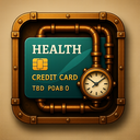 icon_health_credit_card_steampunk icon preview