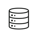 icon_health_database_minimal_outline icon preview