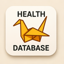 icon_health_database_origami icon preview