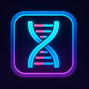 icon_health_dna_strand_cyberpunk icon preview