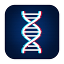 icon_health_dna_strand_digital_glitch icon preview