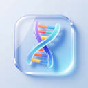 icon_health_dna_strand_glassy icon preview