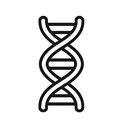 icon_health_dna_strand_outline icon preview