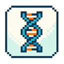 icon_health_dna_strand_pixel_art icon preview