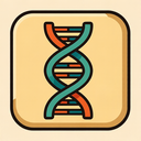 icon_health_dna_strand_retro icon preview