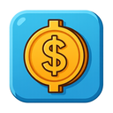 icon_health_dollar_sign_cartoon icon preview