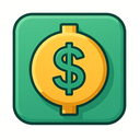 icon_health_dollar_sign_filled icon preview