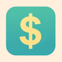 icon_health_dollar_sign_flat_pastel icon preview