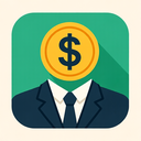 icon_health_dollar_sign_formal icon preview