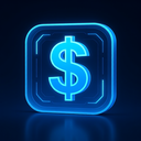 icon_health_dollar_sign_futuristic icon preview