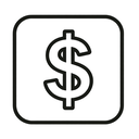icon_health_dollar_sign_outline icon preview