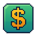 icon_health_dollar_sign_pixel_art icon preview