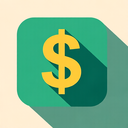 icon_health_dollar_sign_shadow_effect icon preview