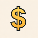 icon_health_dollar_sign_sharp_edges icon preview