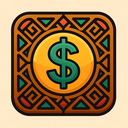icon_health_dollar_sign_tribal icon preview
