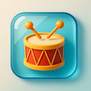 icon_health_drum_glassy icon preview