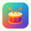 icon_health_drum_gradient icon preview