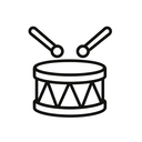 icon_health_drum_minimal_outline icon preview