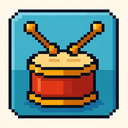 icon_health_drum_pixel_art icon preview