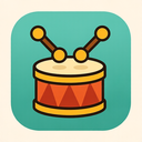 icon_health_drum_rounded icon preview