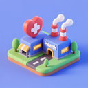 icon_health_factory_3d_isometric icon preview