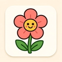icon_health_flower_cartoon icon preview