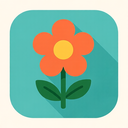 icon_health_flower_flat_design icon preview