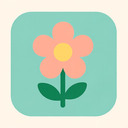 icon_health_flower_flat_pastel icon preview