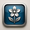 icon_health_flower_metallic icon preview