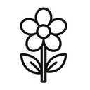 icon_health_flower_outline icon preview
