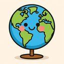 icon_health_globe_cartoon icon preview