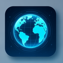 icon_health_globe_futuristic icon preview