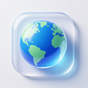 icon_health_globe_glassy icon preview