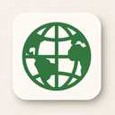 icon_health_globe_minimalist icon preview