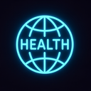 icon_health_globe_neon icon preview